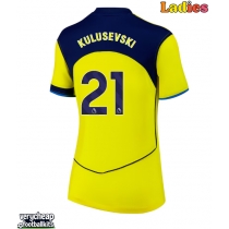 Tottenham Hotspur Dejan Kulusevski #21 Replica Third Shirt Ladies 2025-26 Short Sleeve